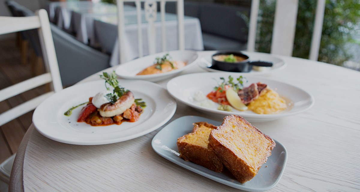 MERCER BRUNCH GINZA TERRACE ブランチ料理
