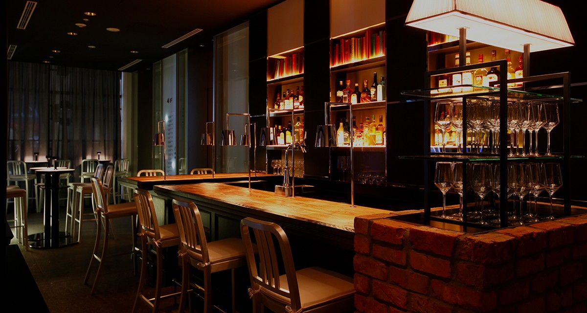 MERCER BRUNCH GINZA TERRACE バーカウンター