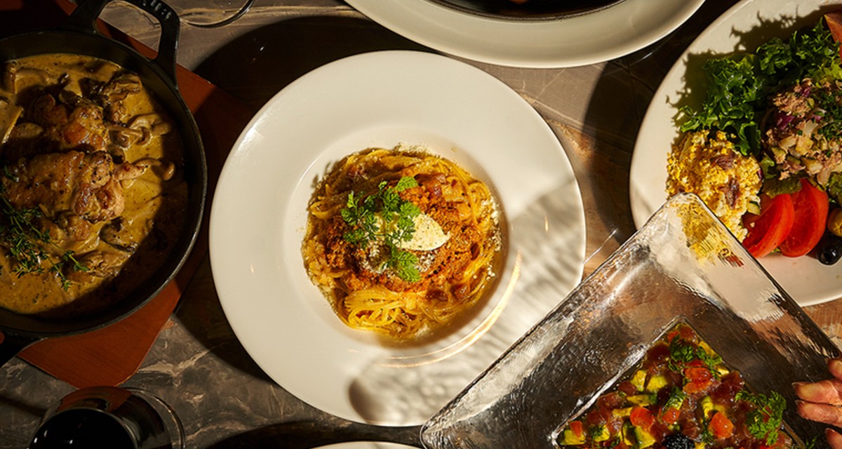MERCER BRUNCH GINZA TERRACE パスタ料理