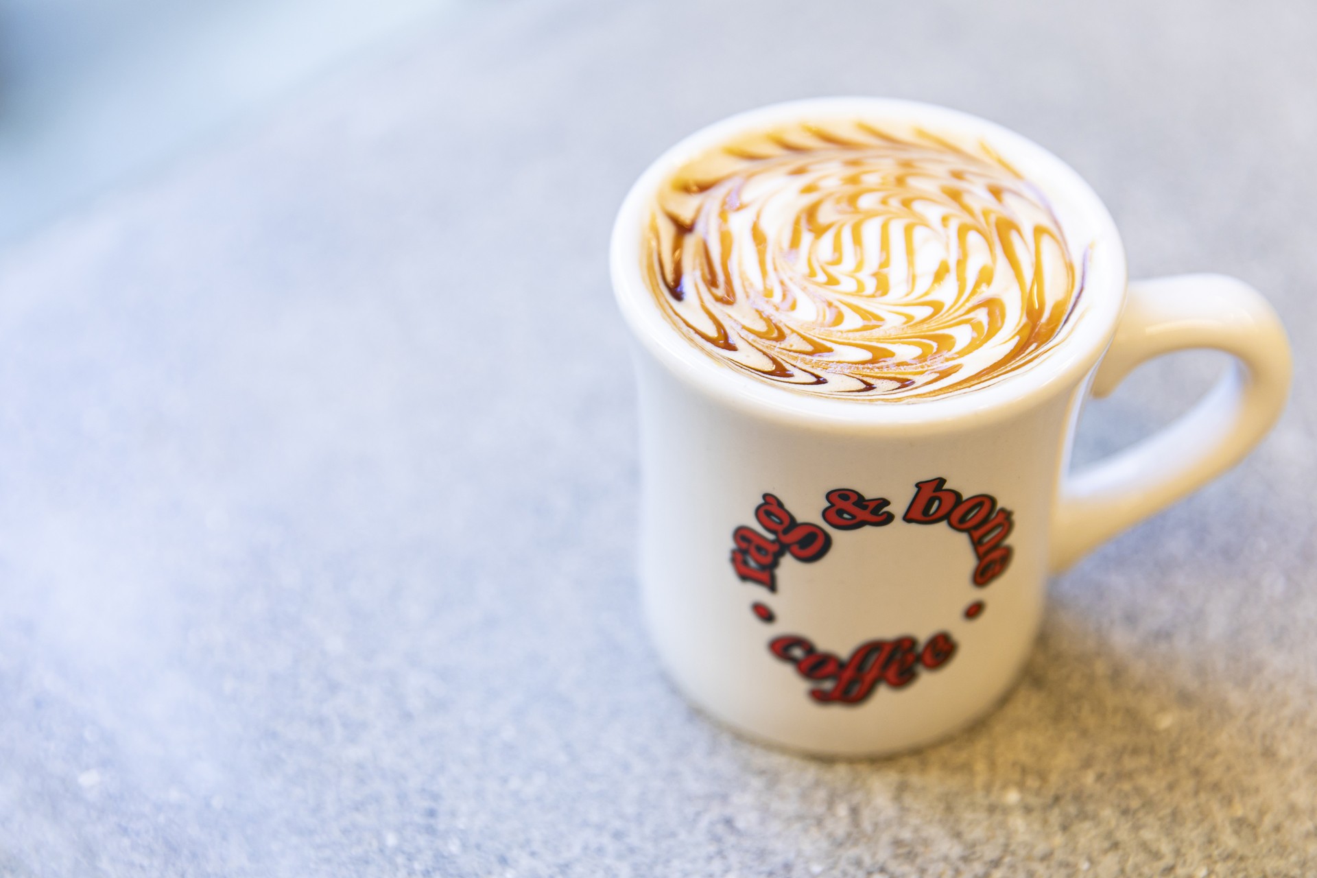rag & bone coffee ラテ