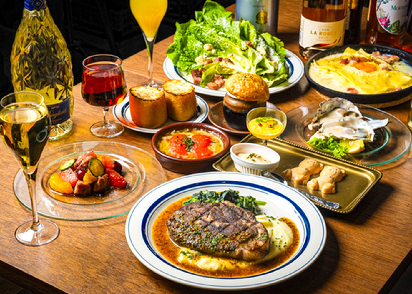 Wine restaurant The Attachment 池袋店 料理の盛り合わせ